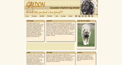 Desktop Screenshot of galdondog.com
